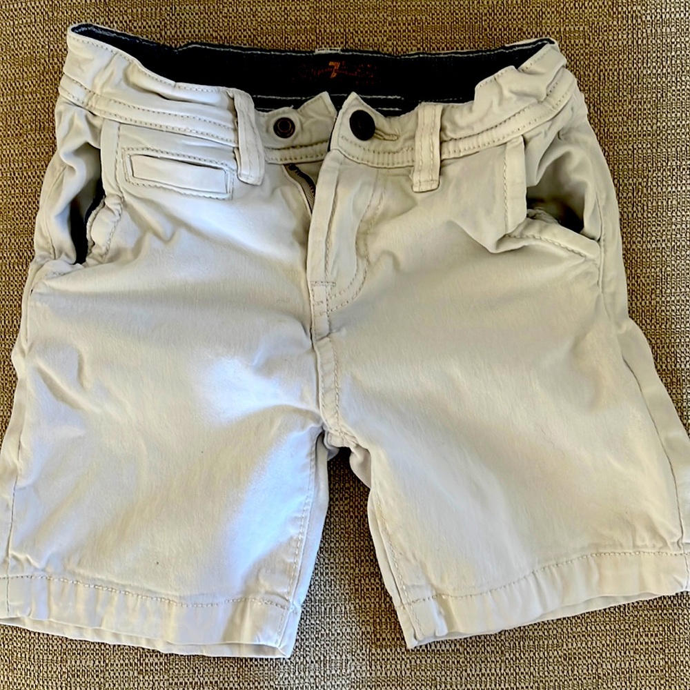 7 for all mankind boy cotton shorts